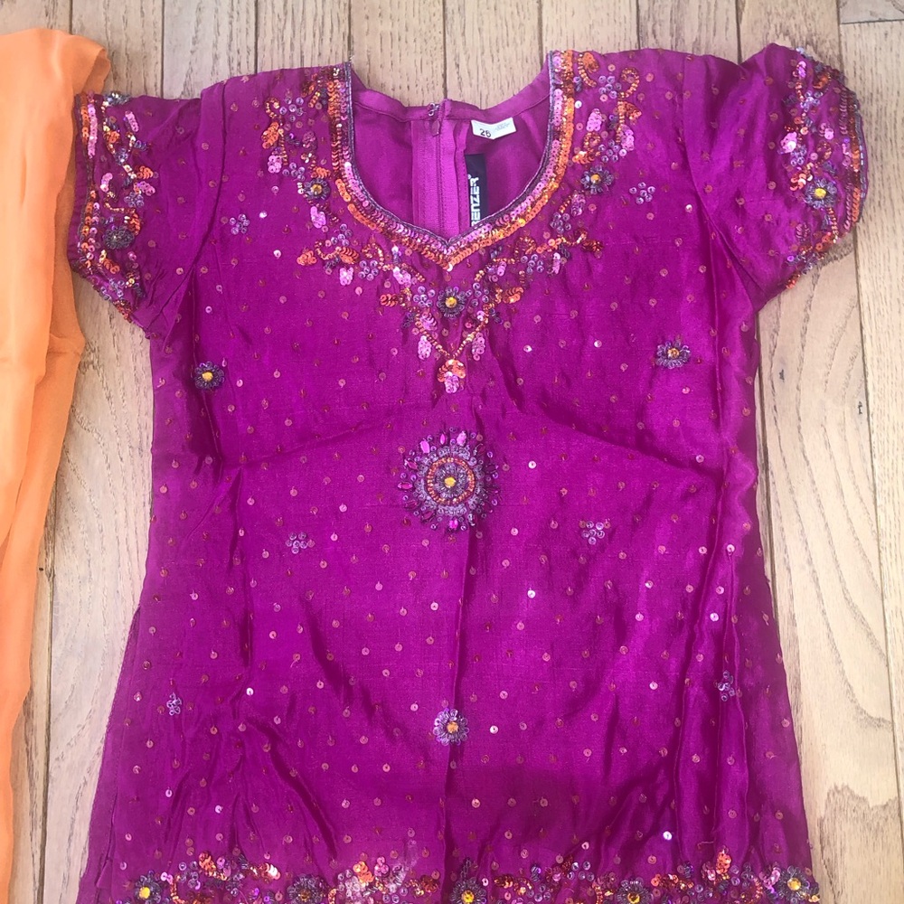 Embellished Salwar Kameez for 6-8 years old girl